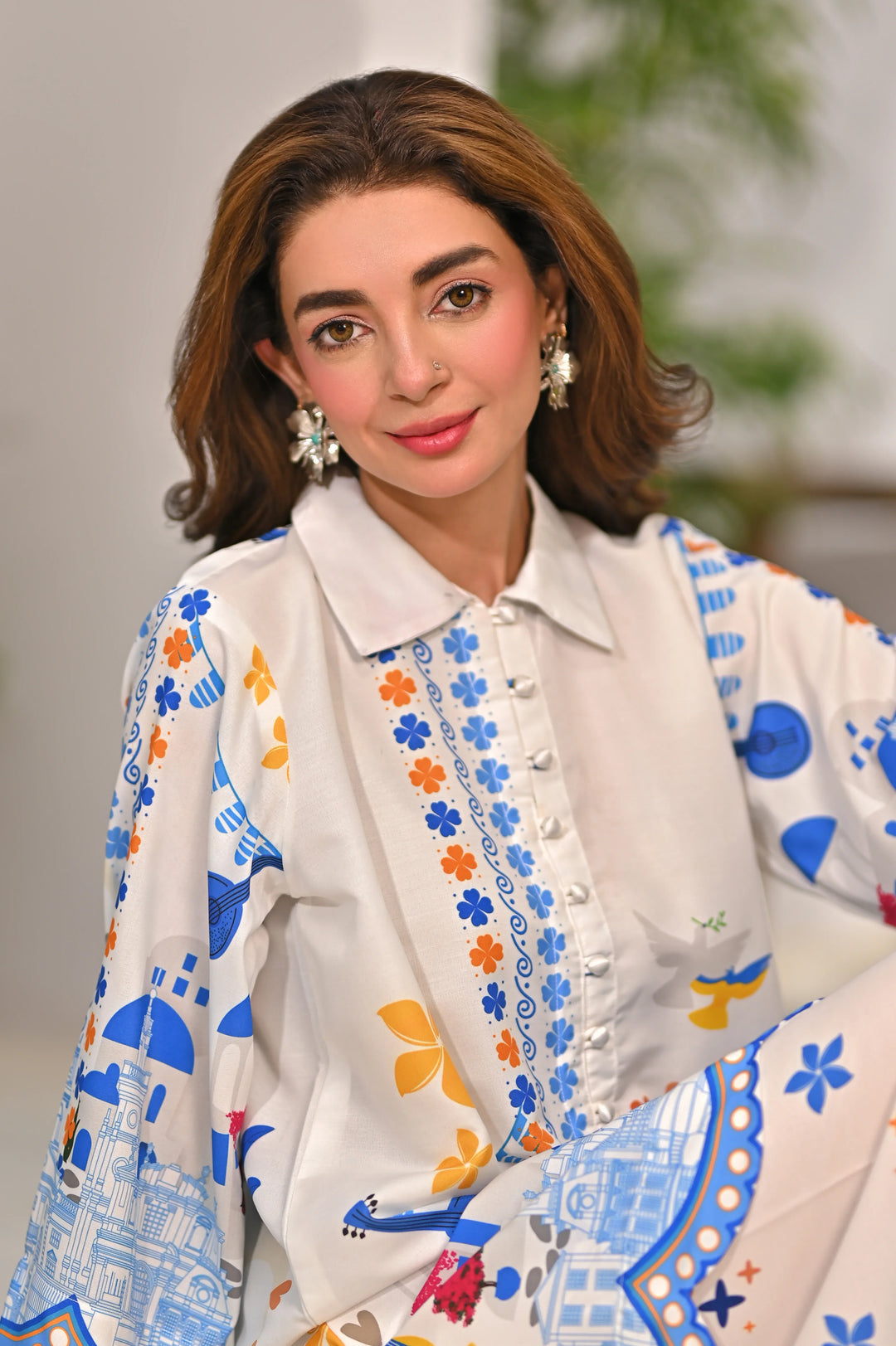 Dhaga Women Pret Printed 2 Piece Soft Crepe Oceane SS25DSP309 - Summer Collection