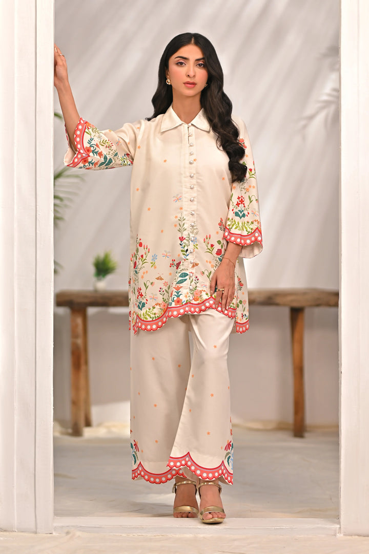 Dhaga Women Pret Printed 2 Piece Soft Crepe Elara SS25DSP307 - Summer Collection