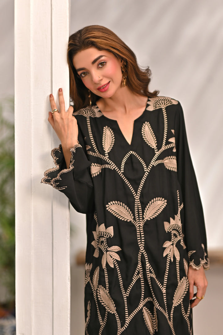 Dhaga Women Pret Printed 1 Piece Soft Crepe Novalyn SS25DSE120 - Summer Collection