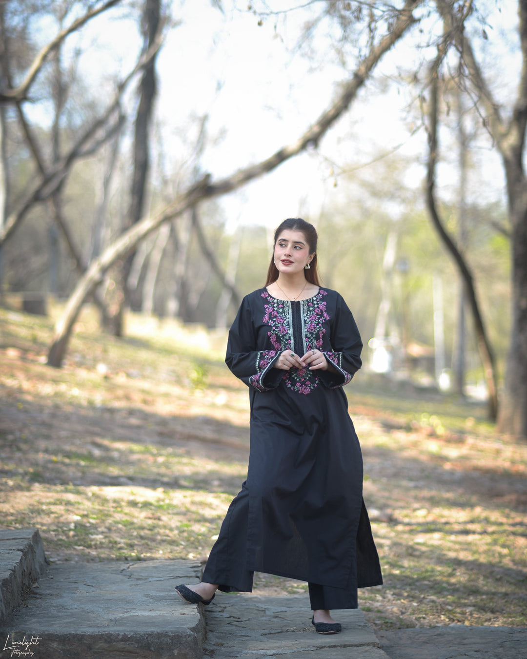 Urban Cut RTW Embroidered Cotton Co-Ord Sets Suit C-35 - Casual Collection