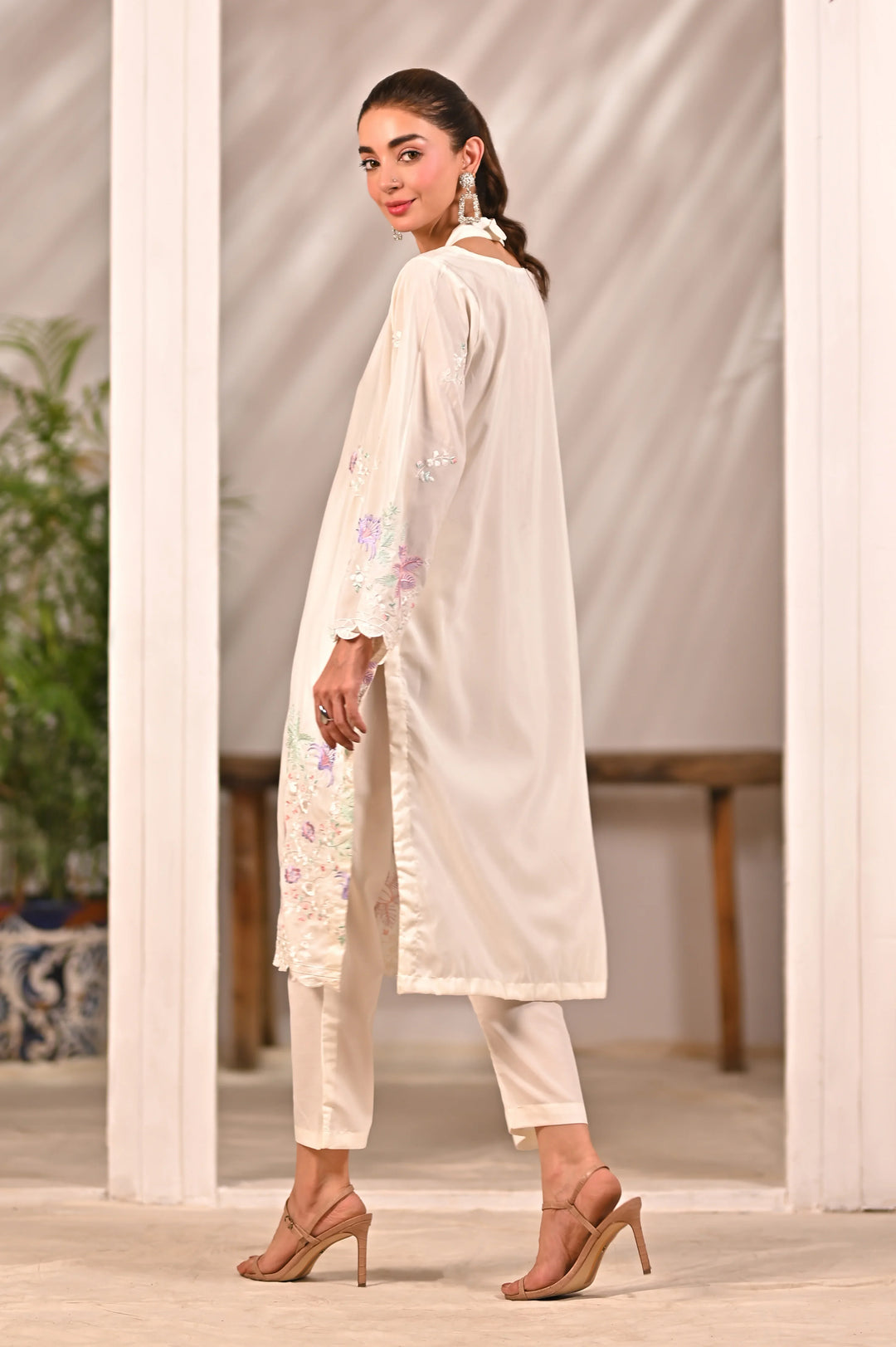 Dhaga Women Pret Embroidered 2 Piece cotton Inaya SS25DSE106 - Summer Collection