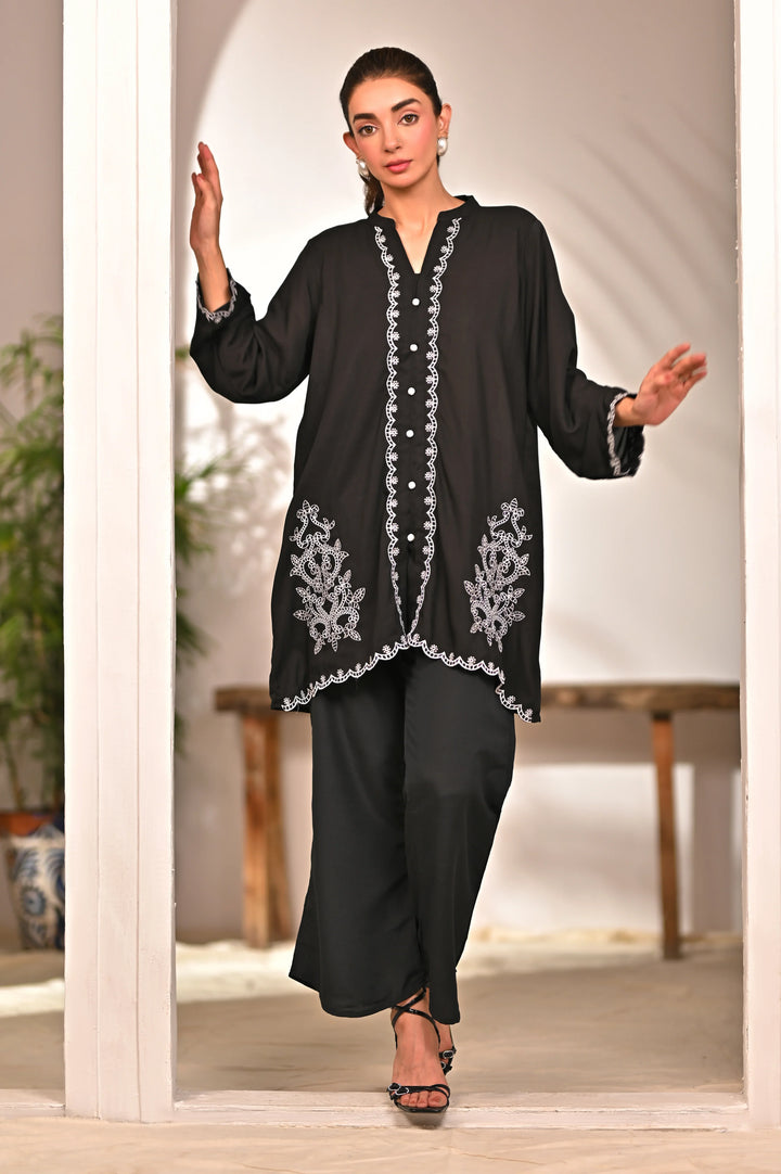 Dhaga Women Pret Embroidered 2 Piece cotton Milena SS25DSE114 - Summer Collection