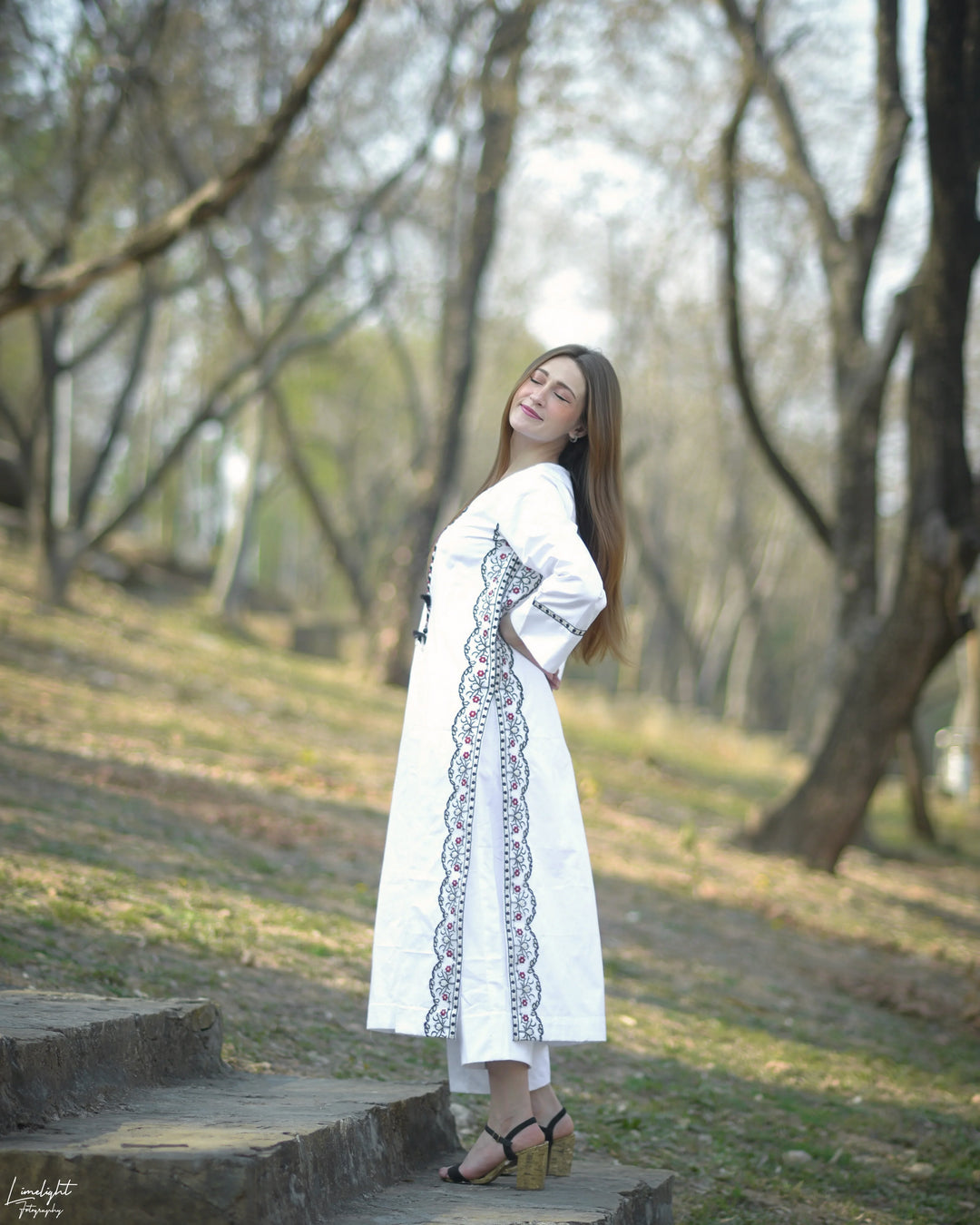 Urban Cut RTW Embroidered Cotton Co-Ord Sets Suit C-40 - Casual Collection