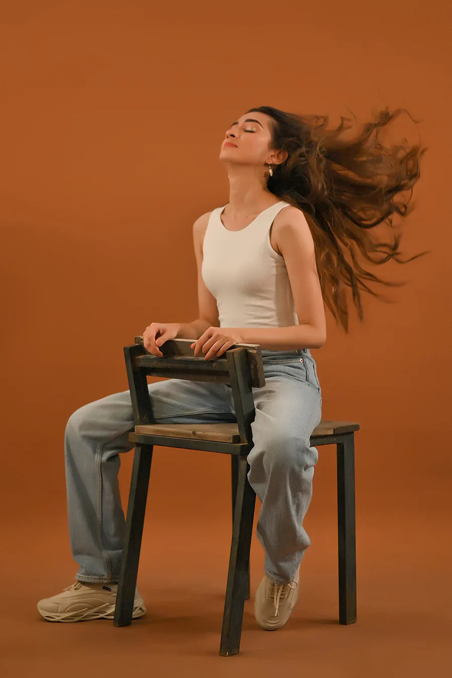 Dhaga Women Western Solids T- Shirt jersy White Sleeveless DT10002 - Summer Collection