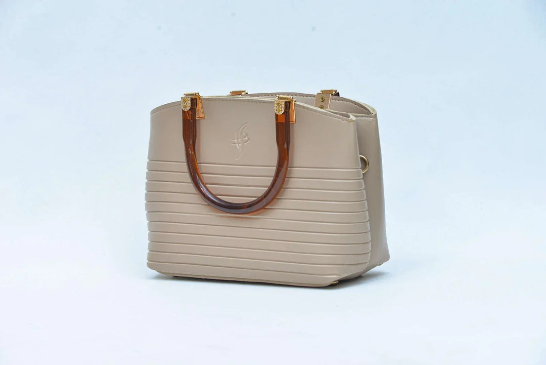 Firdous Hand Bag Cream - FWB00103