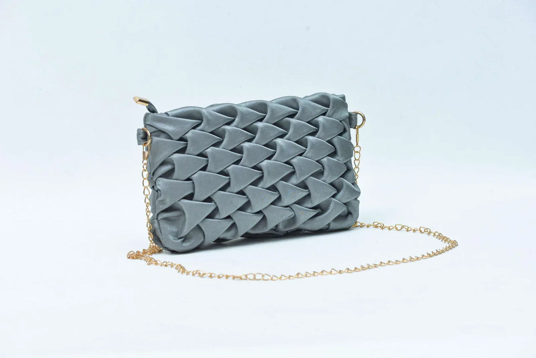 Firdous Hand Bag Grey - FWB00205