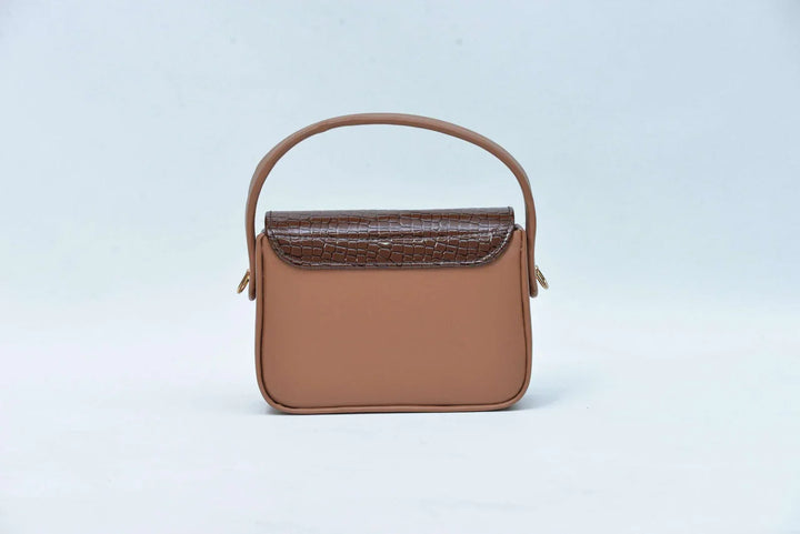 Firdous Hand Bag Brown - FWB00302