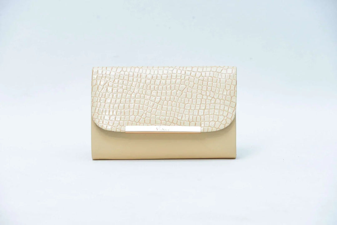 Firdous Clutch Bag Cream - FWB00603