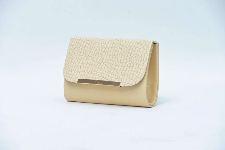 Firdous Clutch Bag Cream - FWB00603