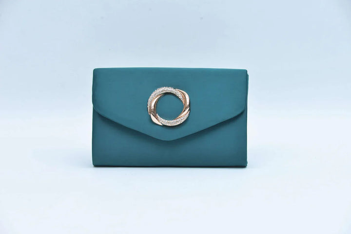 Firdous Clutch Bag Ferozi - FWB00705