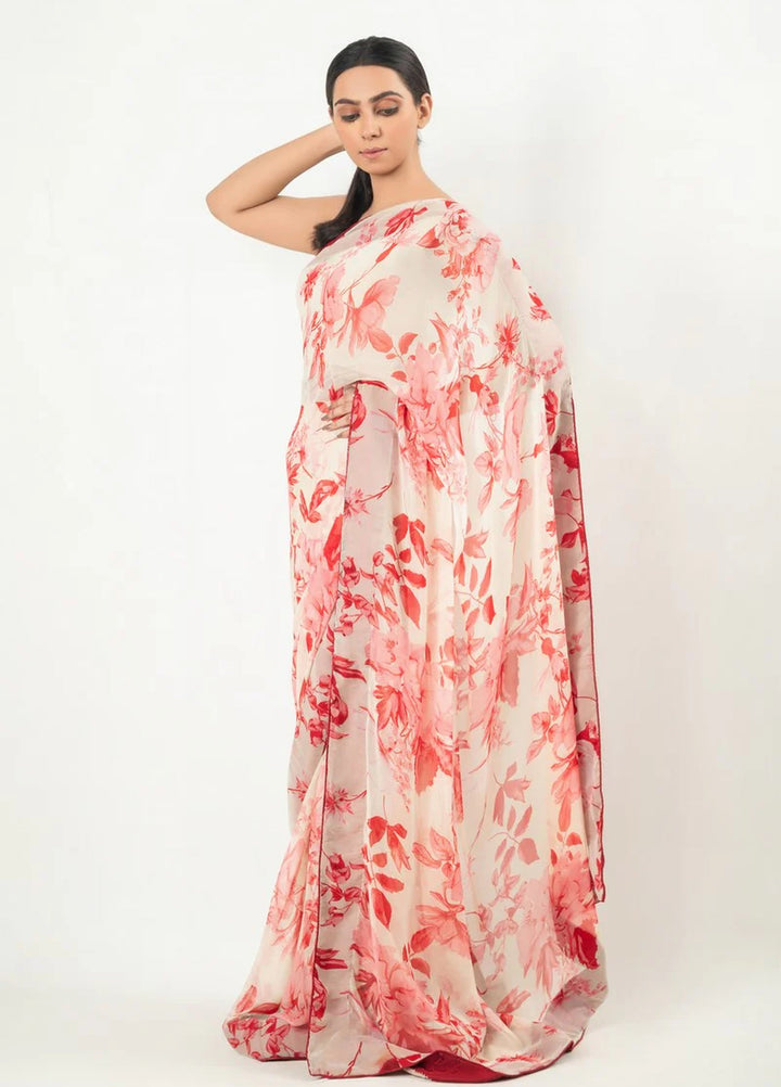 Imran Aftab RTW Printed Chiffon Saree Suit IASC 24 - Festive Collection