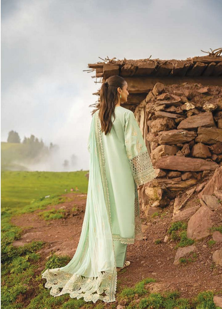 Dastaan by Zebtan Unstitched Embroidered Tassal Silk 3 Piece Suit ZB26UD DZ-02 - Festive Collection