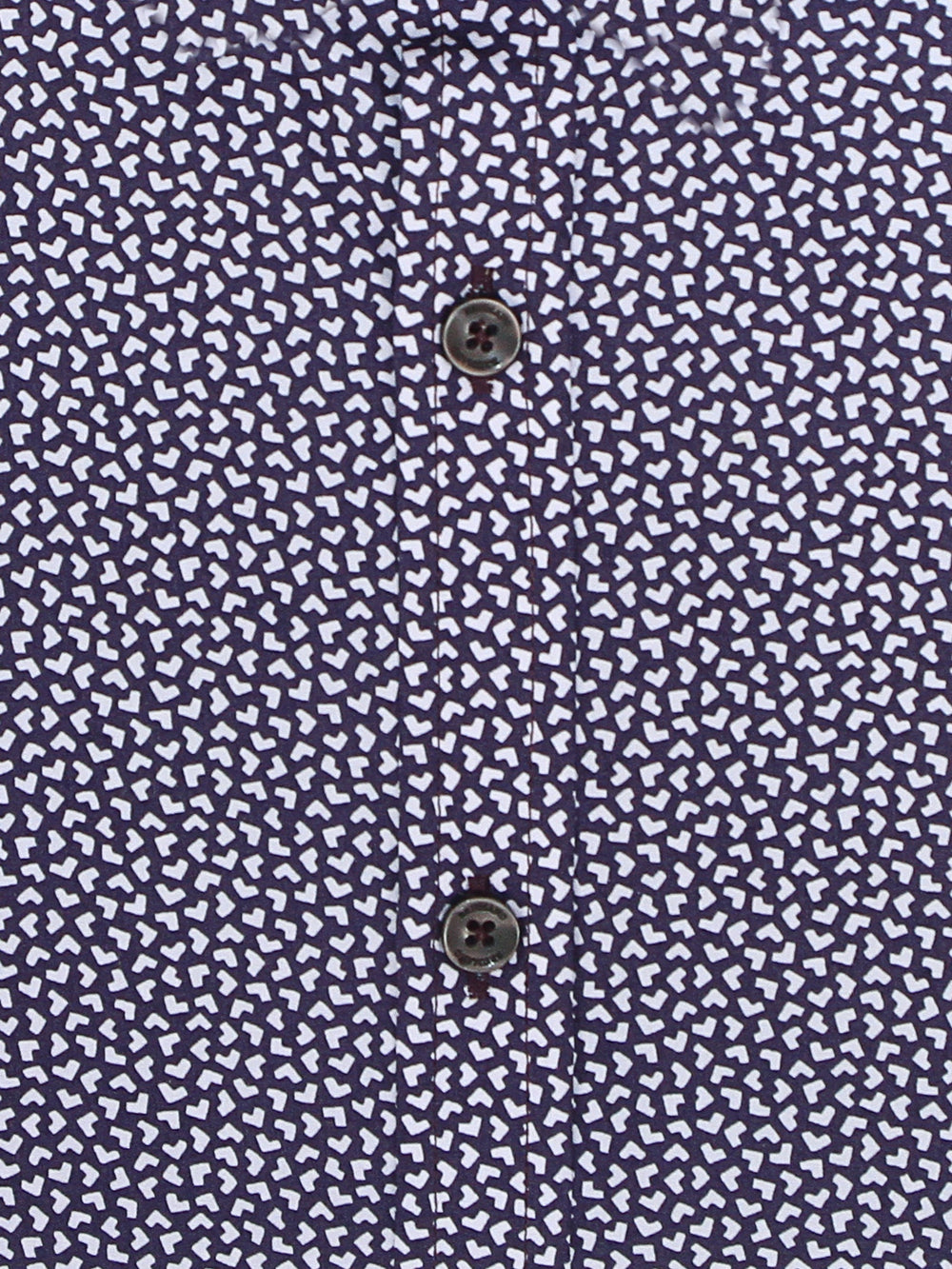 Brumano Ready To Wear Shirts Men 1 Piece Cotton Dark Burgundy Printed Half Sleeve Shirt 0-33-023-2358 - Summer Collection