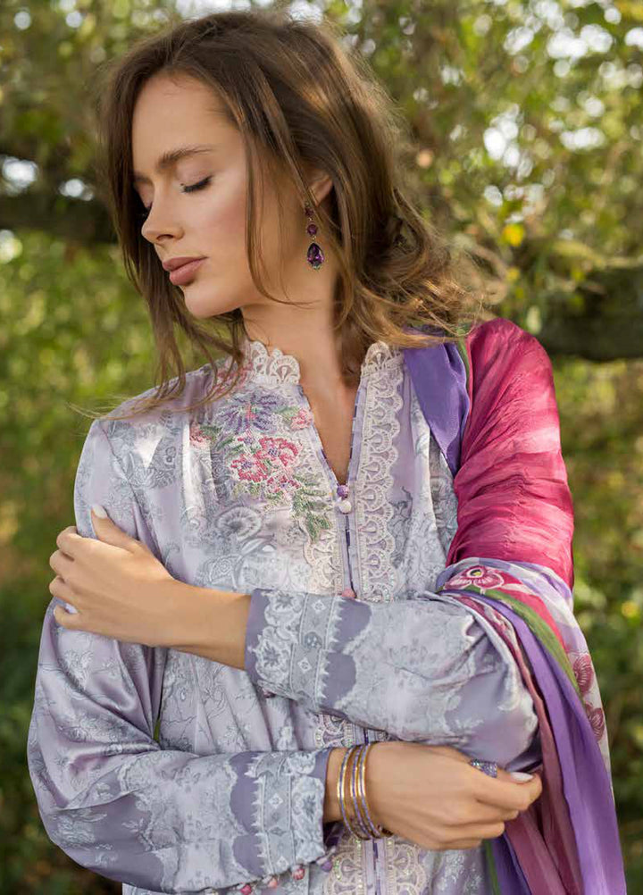 Sobia Nazir Satin Unstitched Printed 3 Piece Suits SN25SF D-01 - Festive Collection.
