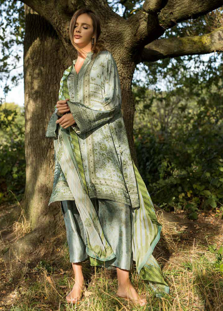 Sobia Nazir Satin Unstitched Printed 3 Piece Suits SN25SF D-02 - Festive Collection