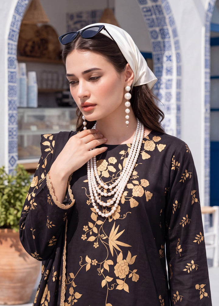 Coco by Al Zohaib Unstitched Printed Cambric 3 Piece Suit AZ26UCC D-02 - Casual Collection