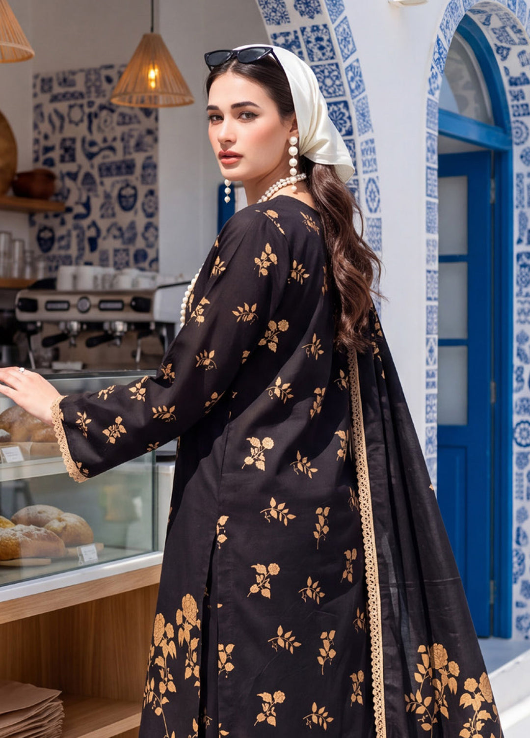 Coco by Al Zohaib Unstitched Printed Cambric 3 Piece Suit AZ26UCC D-02 - Casual Collection