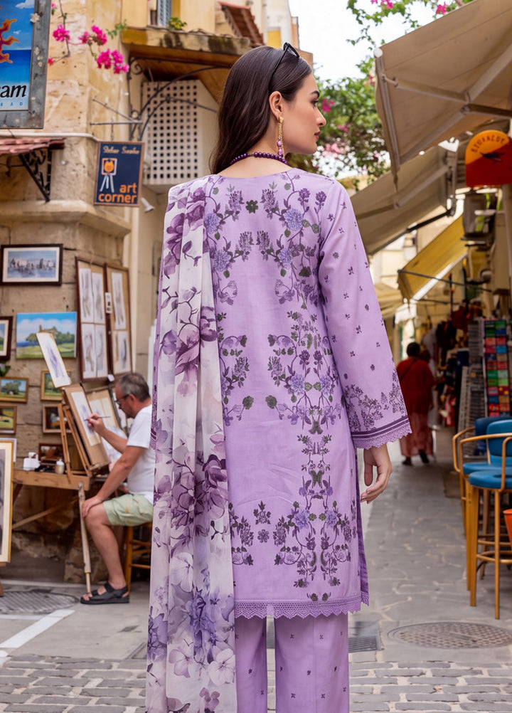 Coco by Al Zohaib Unstitched Printed Cambric 3 Piece Suit AZ26UCC D-03 - Casual Collection