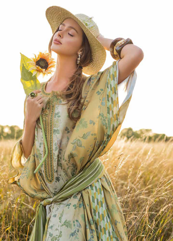 Sobia Nazir Satin Unstitched Printed 3 Piece Suits SN25SF D-04 - Festive Collection.