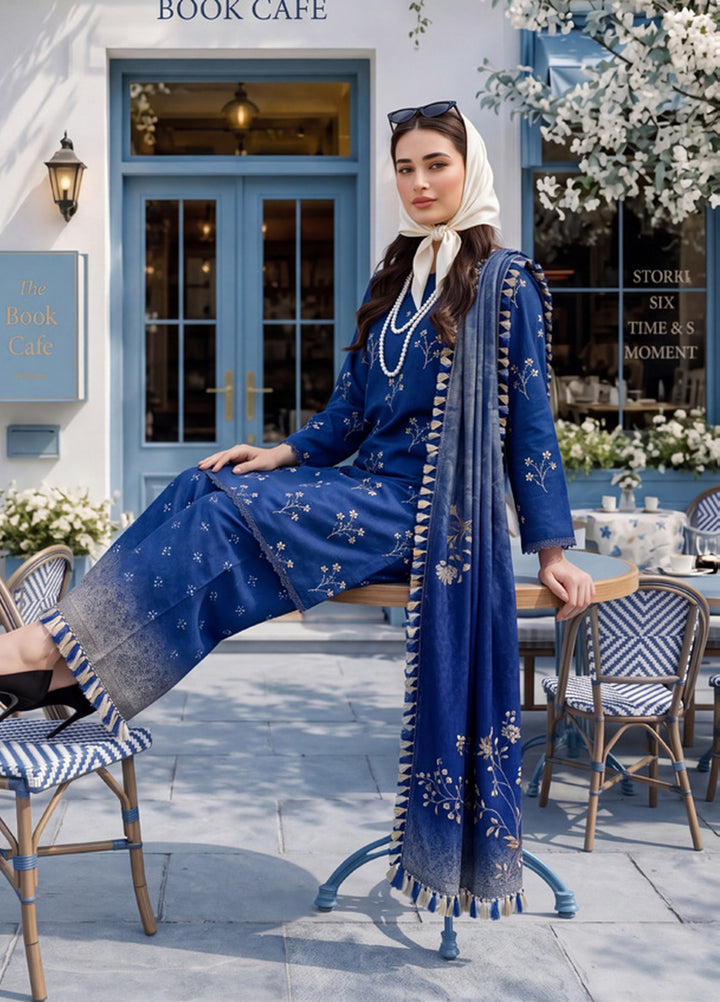 Coco by Al Zohaib RTW Printed Cambric 3 Piece Suit AZ26RCC D-05 - Casual Collection