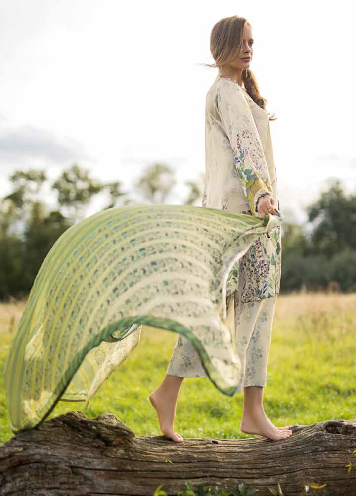 Sobia Nazir Satin Unstitched Printed 3 Piece Suits SN25SF D-07 - Festive Collection