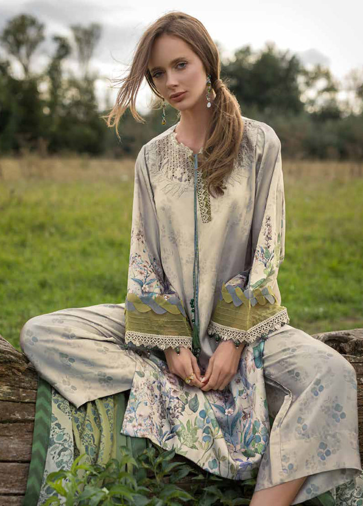 Sobia Nazir Satin Unstitched Printed 3 Piece Suits SN25SF D-07 - Festive Collection