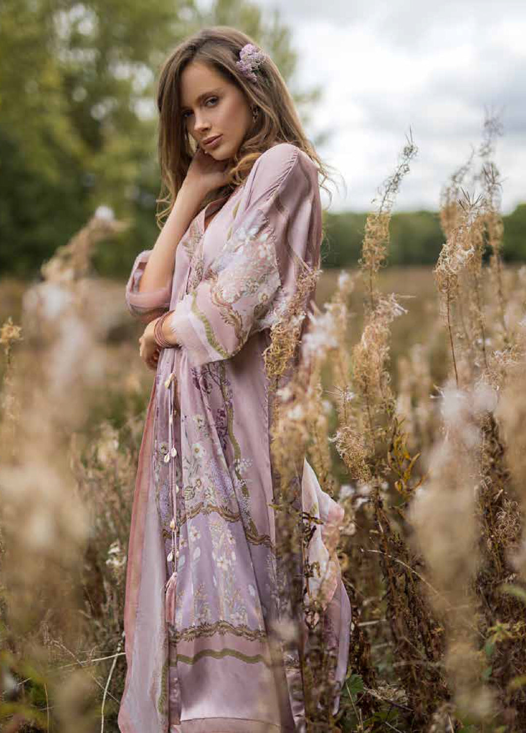 Sobia Nazir Satin Unstitched Printed 3 Piece Suits SN25SF D-09 - Festive Collection