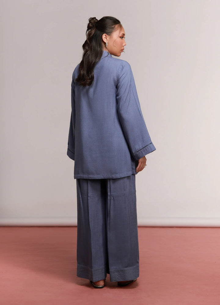 House of Meem RTW Solids Linen 2 Piece Suit Dusk Casual Collection