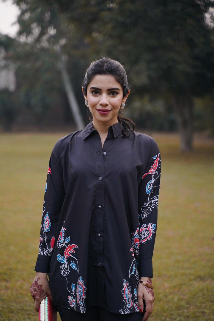 Dhaga Women Pret Printed 2 Piece Soft Crepe ROSECOE SS24DSP247 - Summer Collection