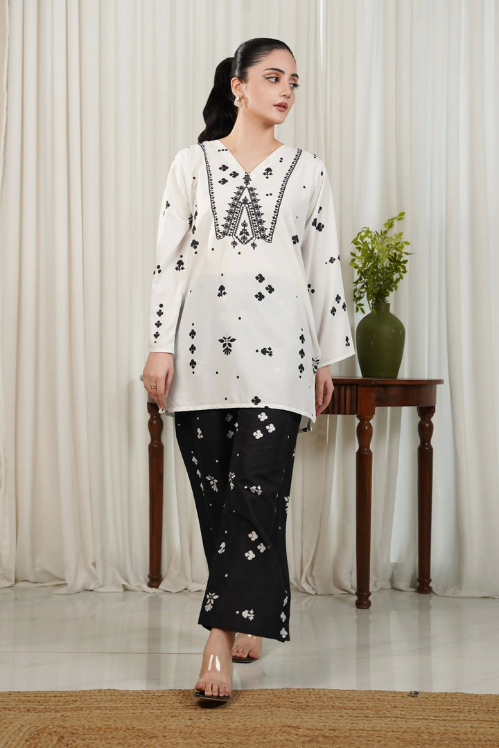 Dhaga Women Pret Printed 2 Piece Soft Crepe Zillah SS25DSP312 - Summer Collection