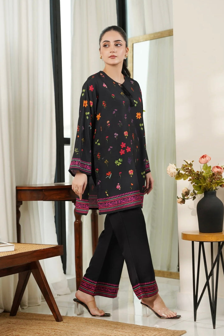 Dhaga Women Pret Printed 2 Piece Soft Crepe Becca SS25DKP134 - Summer Collection