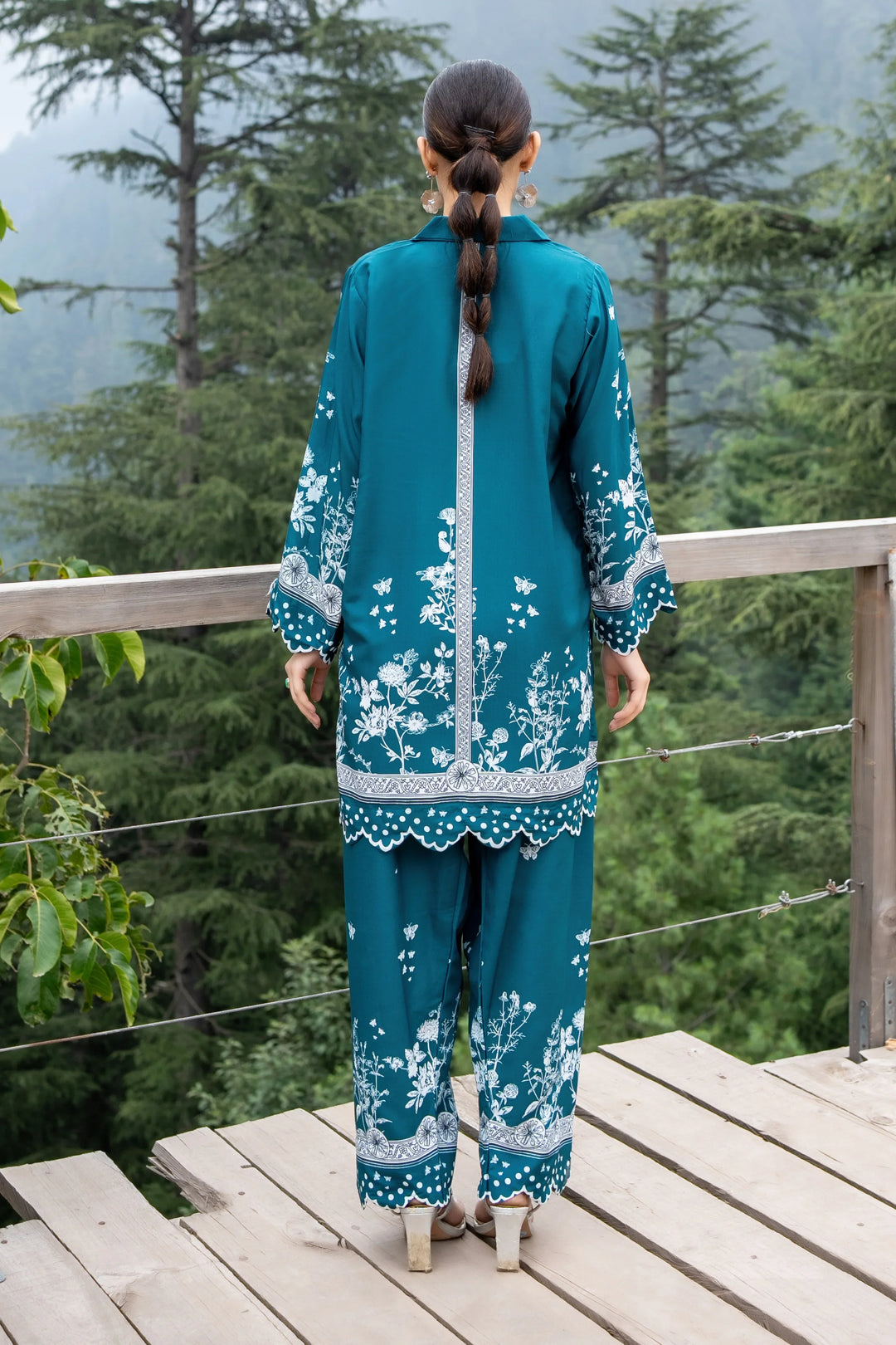 Dhaga Women Pret Printed 2 Piece poly cambric Edith SS25DSP321 - Summer Collection