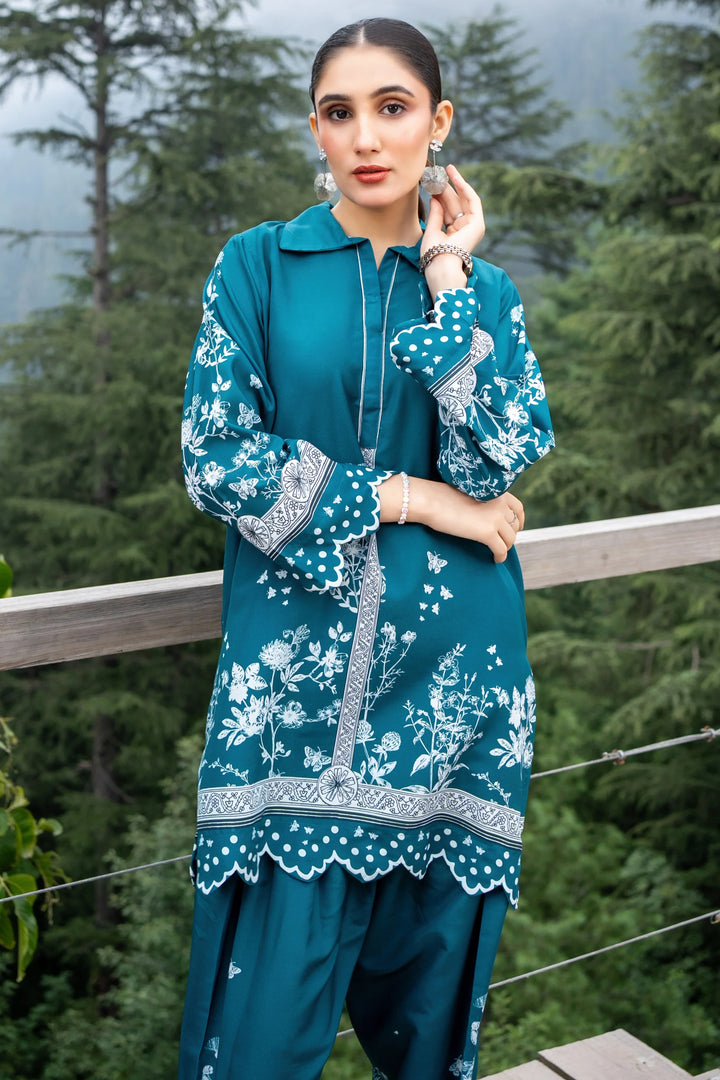 Dhaga Women Pret Printed 2 Piece poly cambric Edith SS25DSP321 - Summer Collection