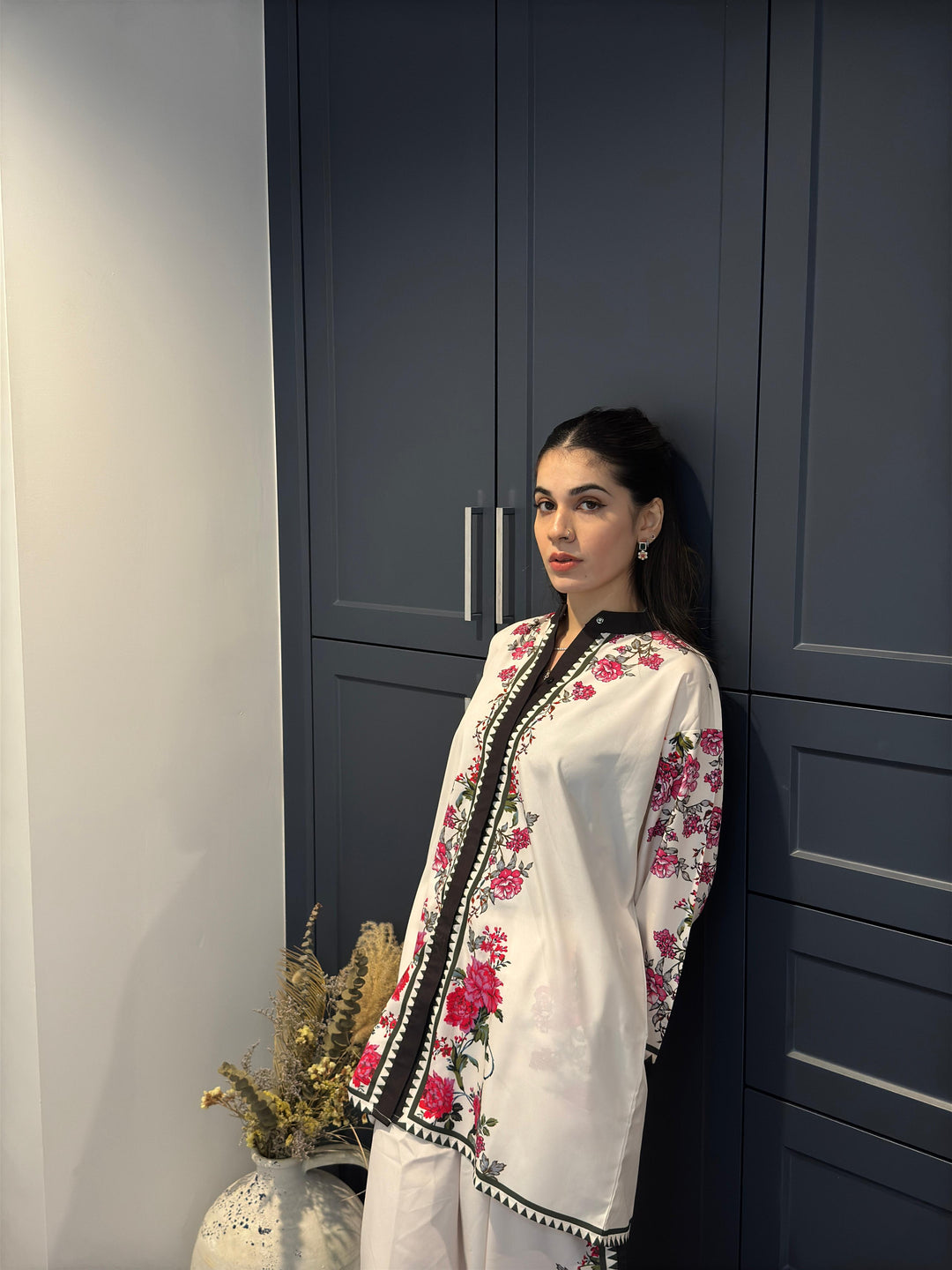 Dhaga Women Pret Printed 2 Piece Soft Crepe Florse SS24DSP - Summer Collection