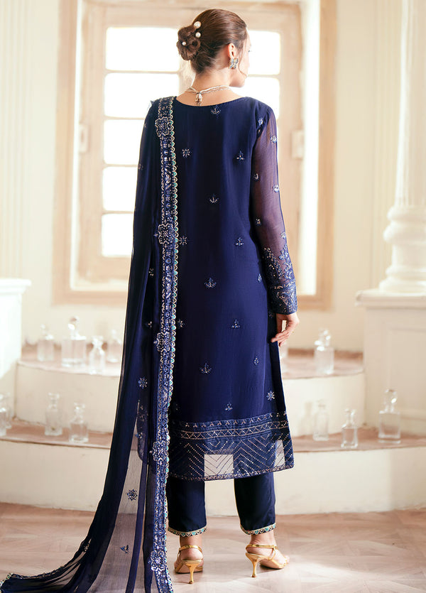 Elinor by Sahane Pret Embroidered Chiffon 3 Piece Suit EL-1803 Aveline - Festive Collection