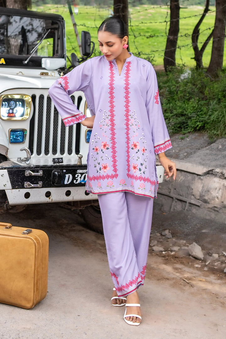 Dhaga Women Pret Printed 2 Piece poly cambric Elestren SS25DSP317 - Summer Collection