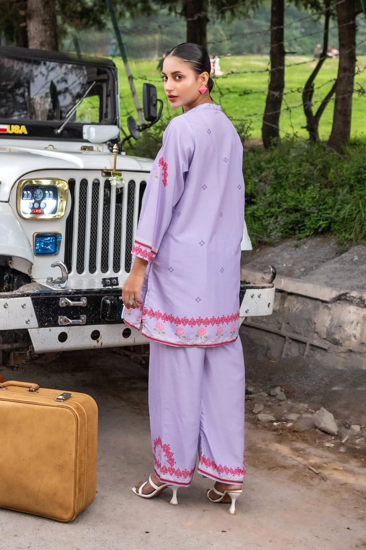 Dhaga Women Pret Printed 2 Piece poly cambric Elestren SS25DSP317 - Summer Collection