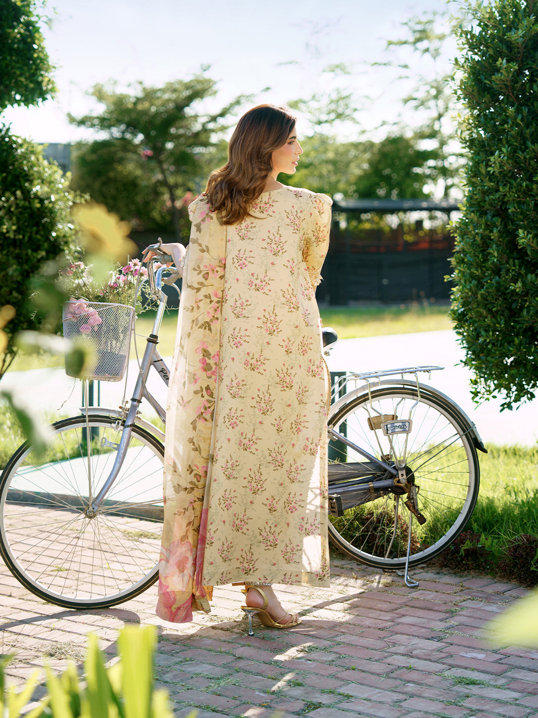 Sunset Muse by Izel Unstitched Embroidered Lawn 3 Piece Suit Eliya - Eid Collection