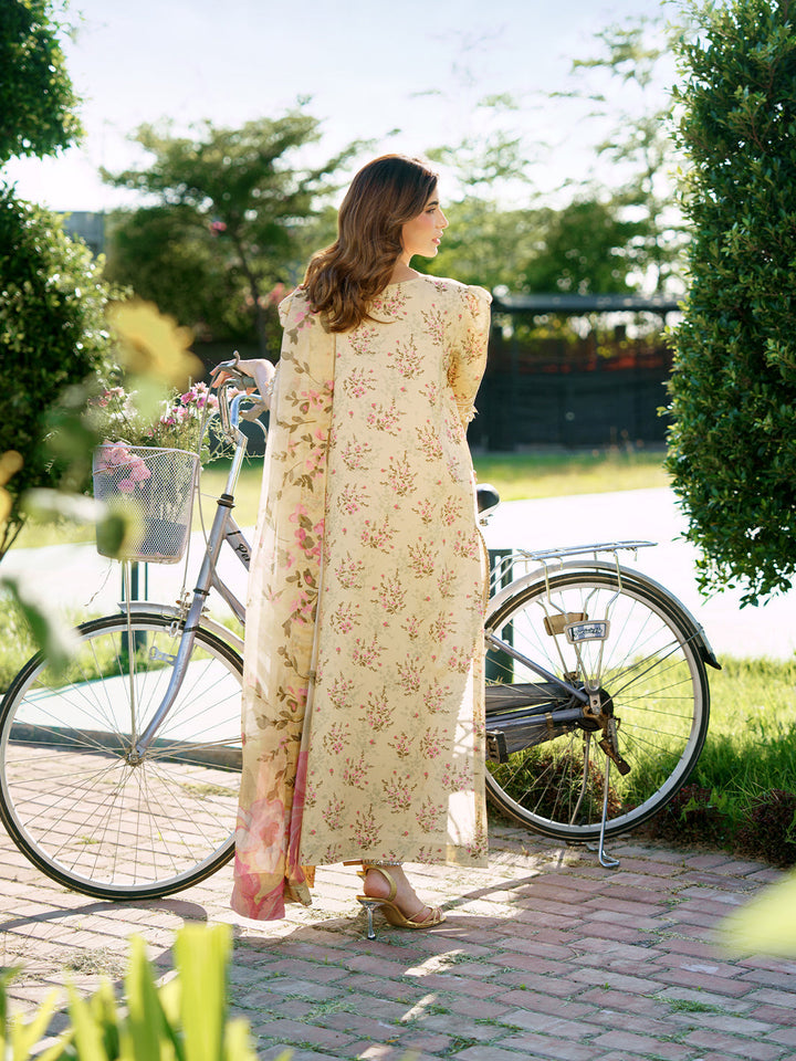Sunset Muse by Izel Unstitched Embroidered Lawn 3 Piece Suit Eliya - Eid Collection