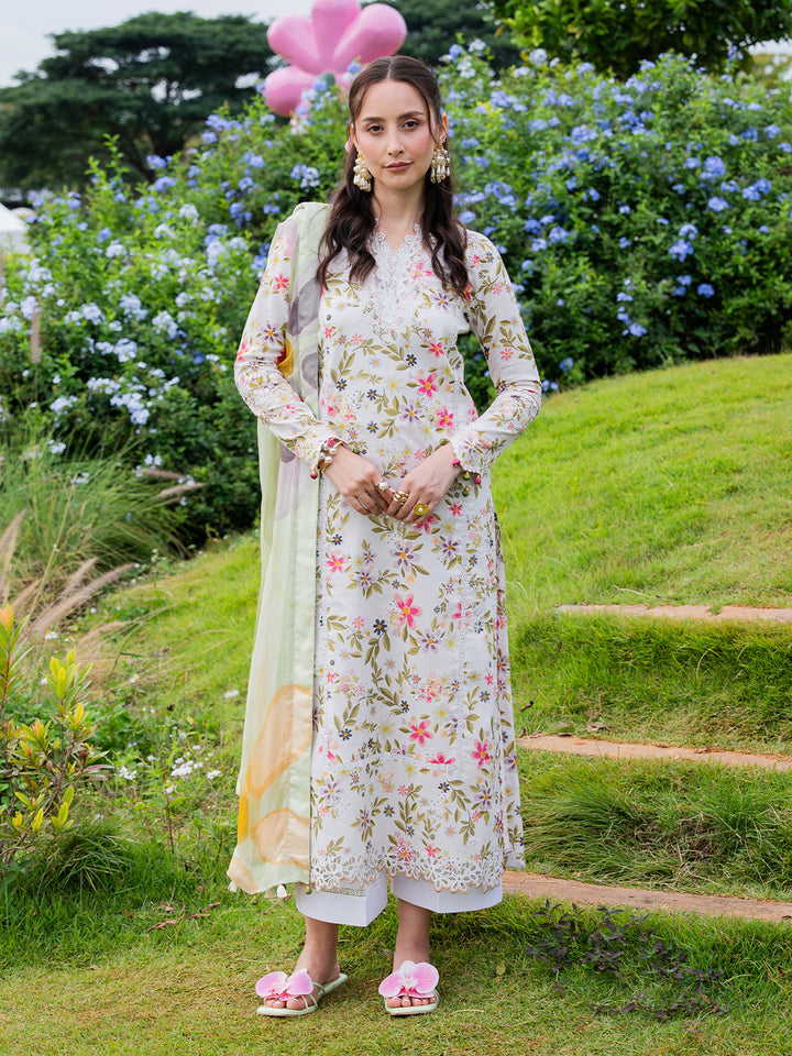 Oh So Cherry by Izel Unstitched Embroidered Lawn 3 Piece Suit Elorin - Eid Collection