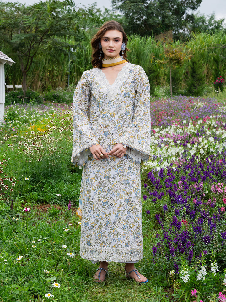 Oh So Cherry by Izel Unstitched Embroidered Lawn 3 Piece Suit Enaa - Eid Collection