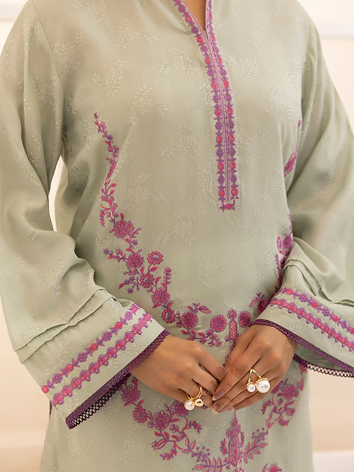 Salitex Women Embroidered 1 Piece Cambric Shirt WRS2BA24AL256 - Summer Collection