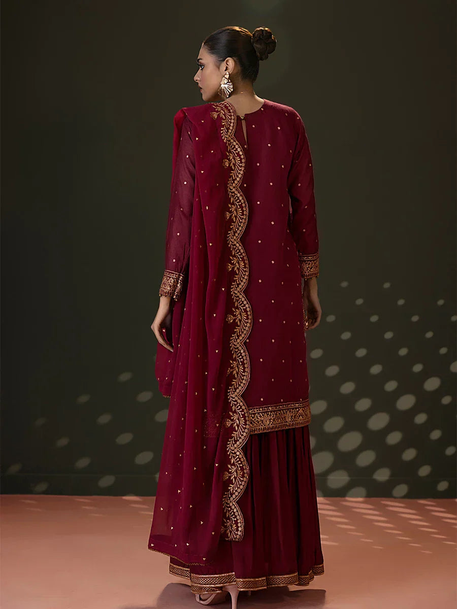 Salitex Women Embroidered Cotton 3 Piece Suit WRS3A24AN17 - Summer Collection