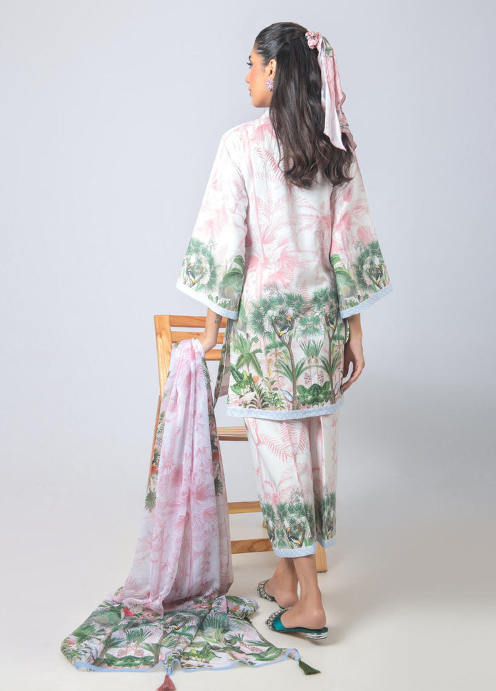 Misaal by Ayesha Somaya Printed Lawn Silk Suits Unstitched 3 Piece MAS25CS Eden - Summer Collection