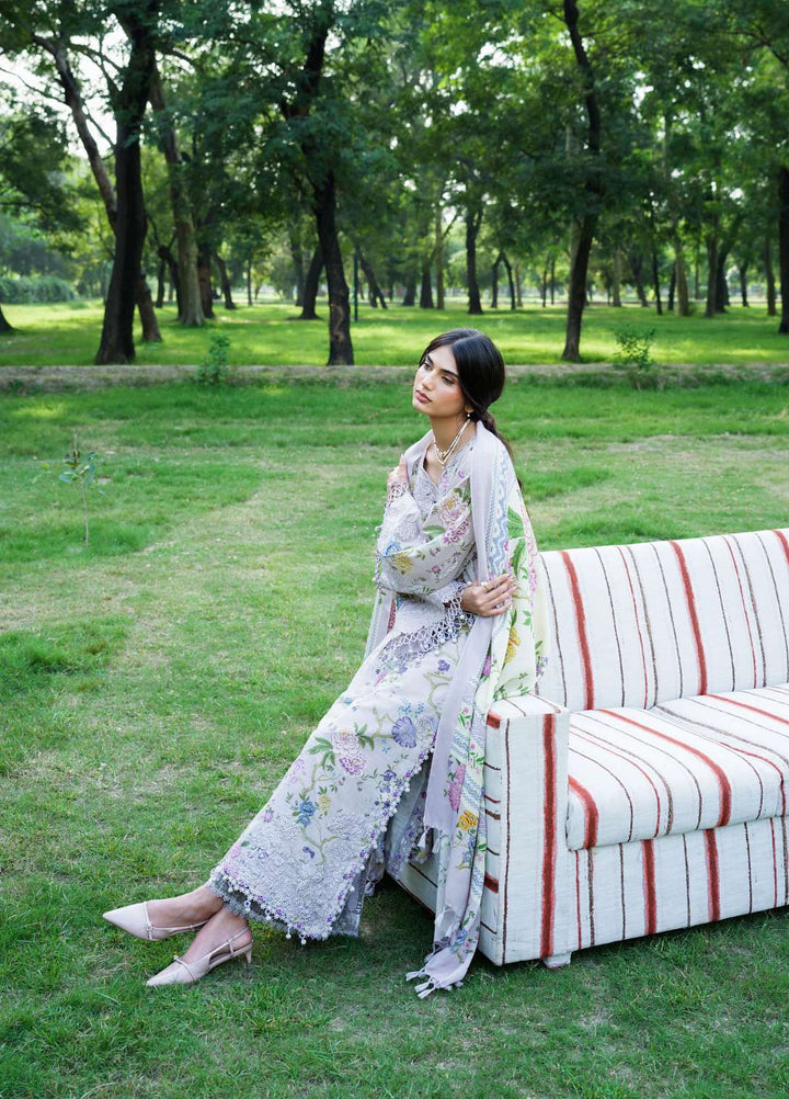 Wilderness by Elaf Unstitched Printed Khaddar 3 Piece Suit EL26UW Snowbelle EWR-7A - Winter Collection