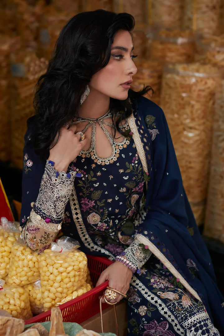 Elan Embroidered  Suits Unstitched 3 Piece EL22W EW-22-04 Darien - Winter Collection