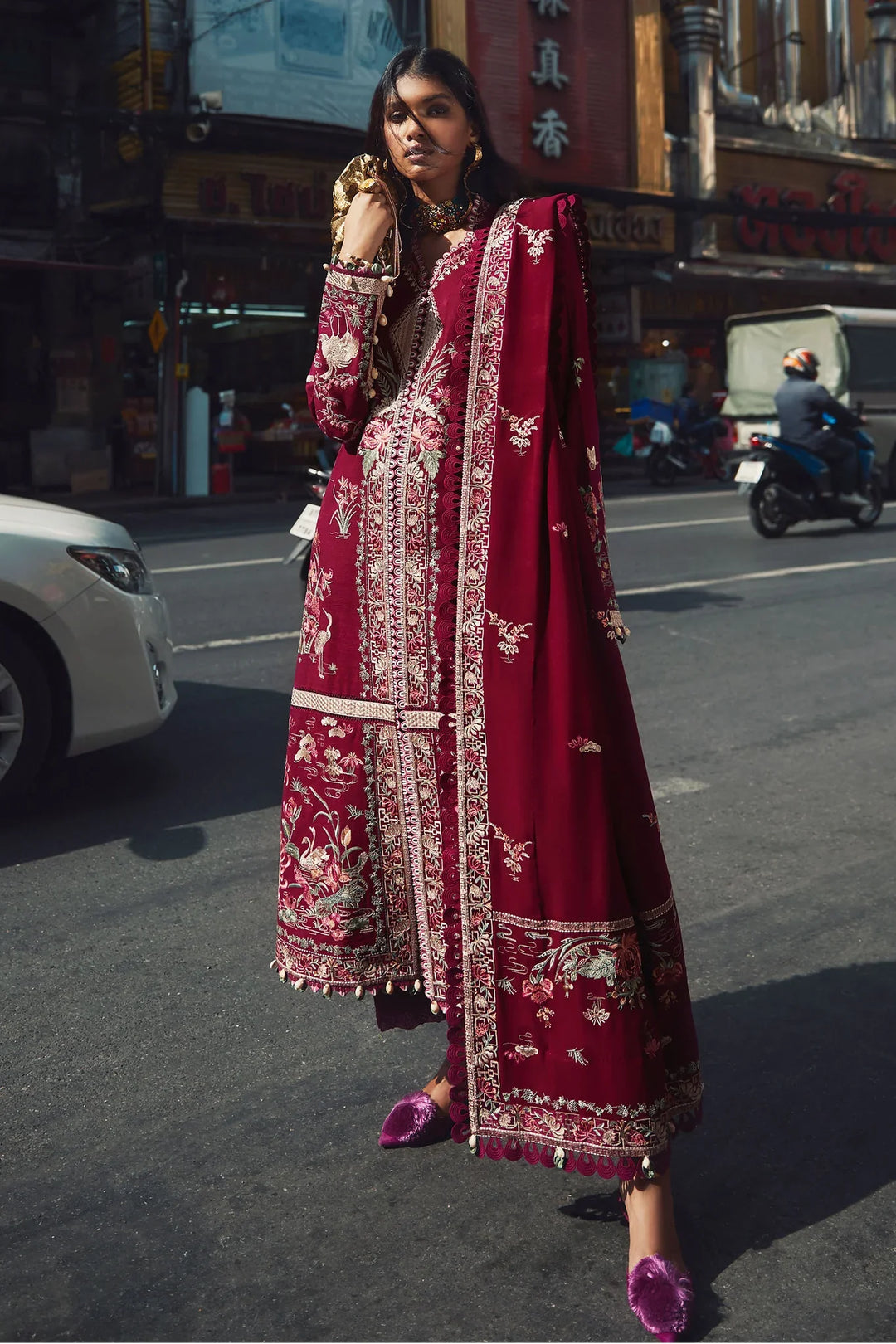 Elan Embroidered  Suits Unstitched 3 Piece EL22W EW-22-07 Elena - Winter Collection