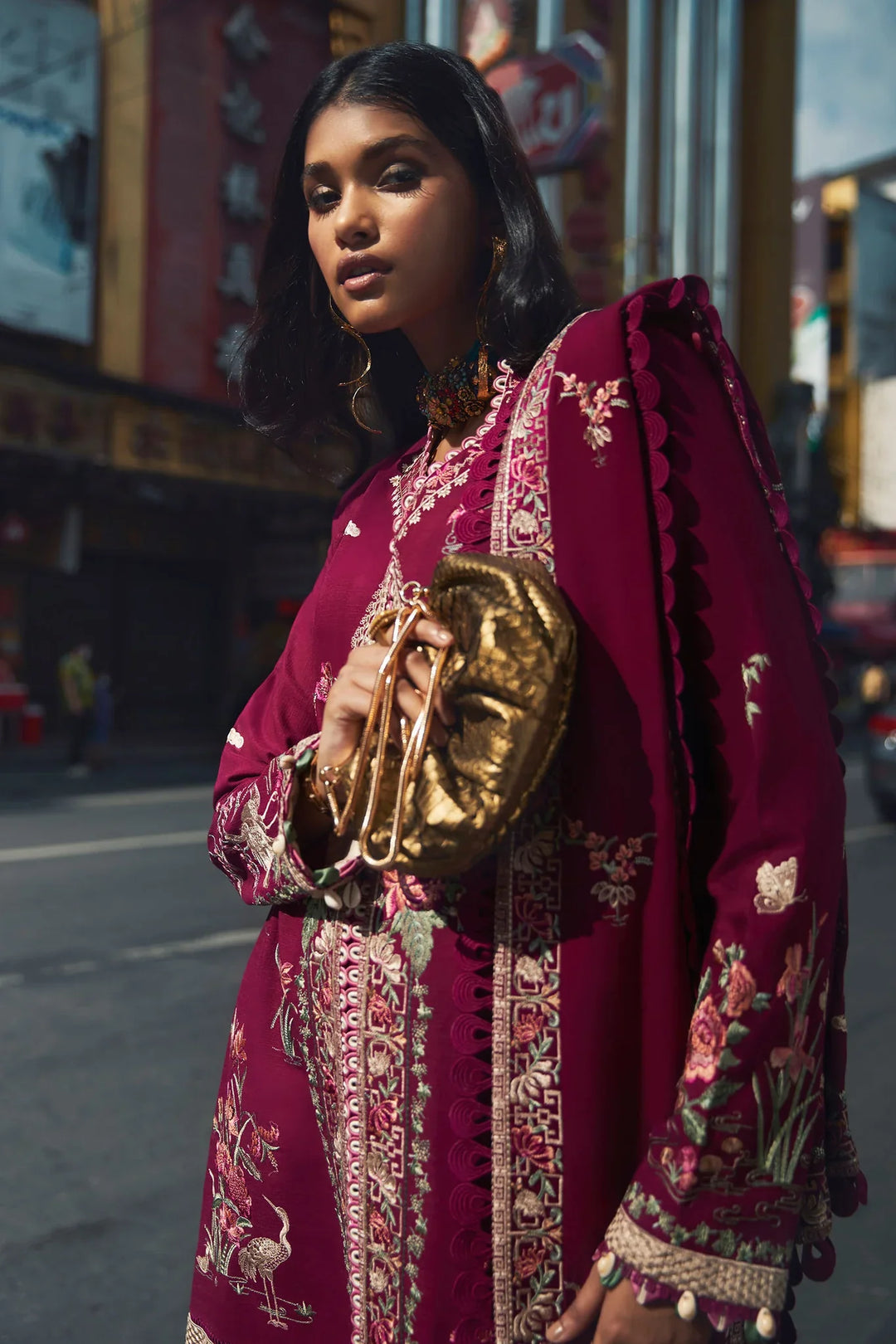 Elan Embroidered  Suits Unstitched 3 Piece EL22W EW-22-07 Elena - Winter Collection