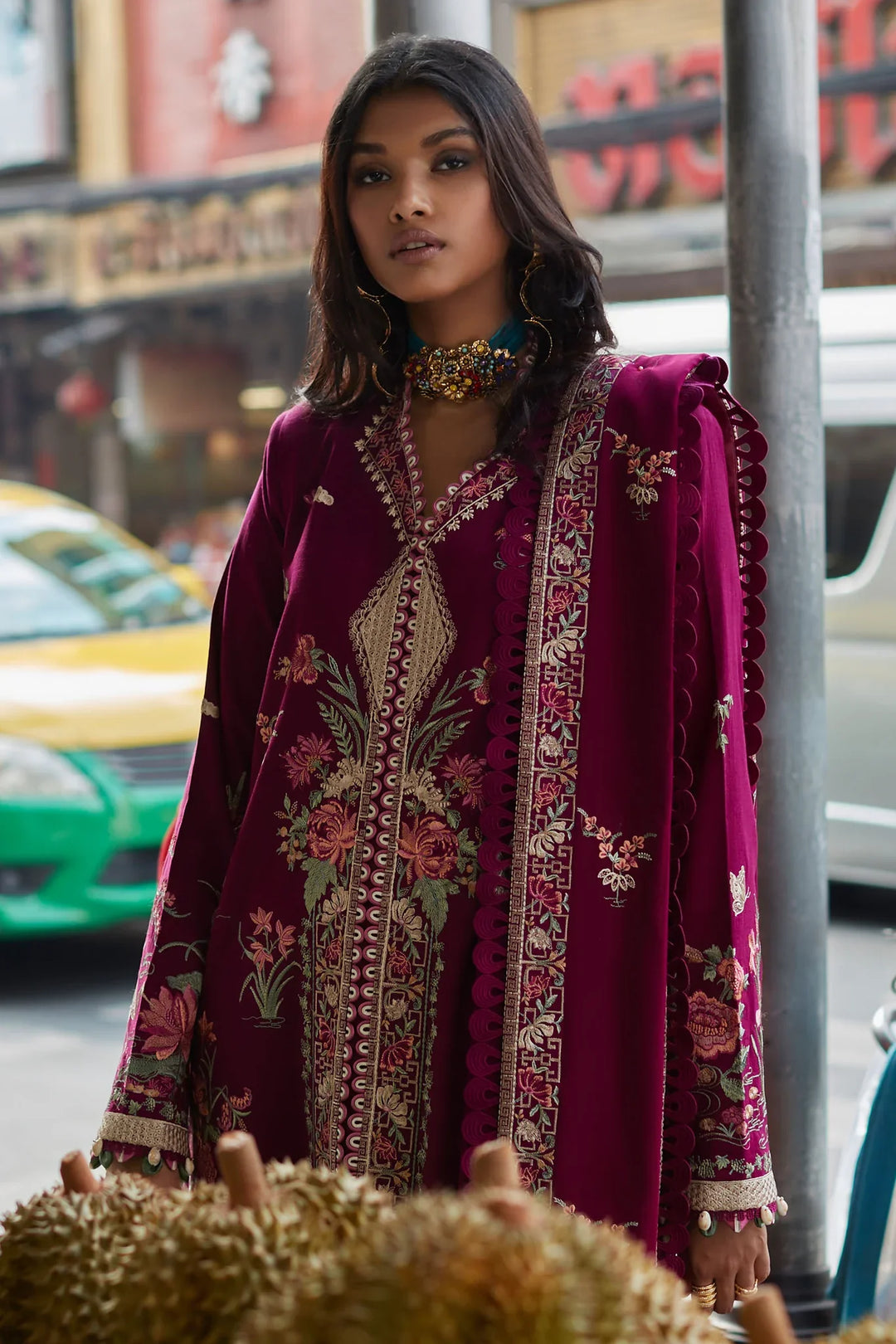 Elan Embroidered  Suits Unstitched 3 Piece EL22W EW-22-07 Elena - Winter Collection