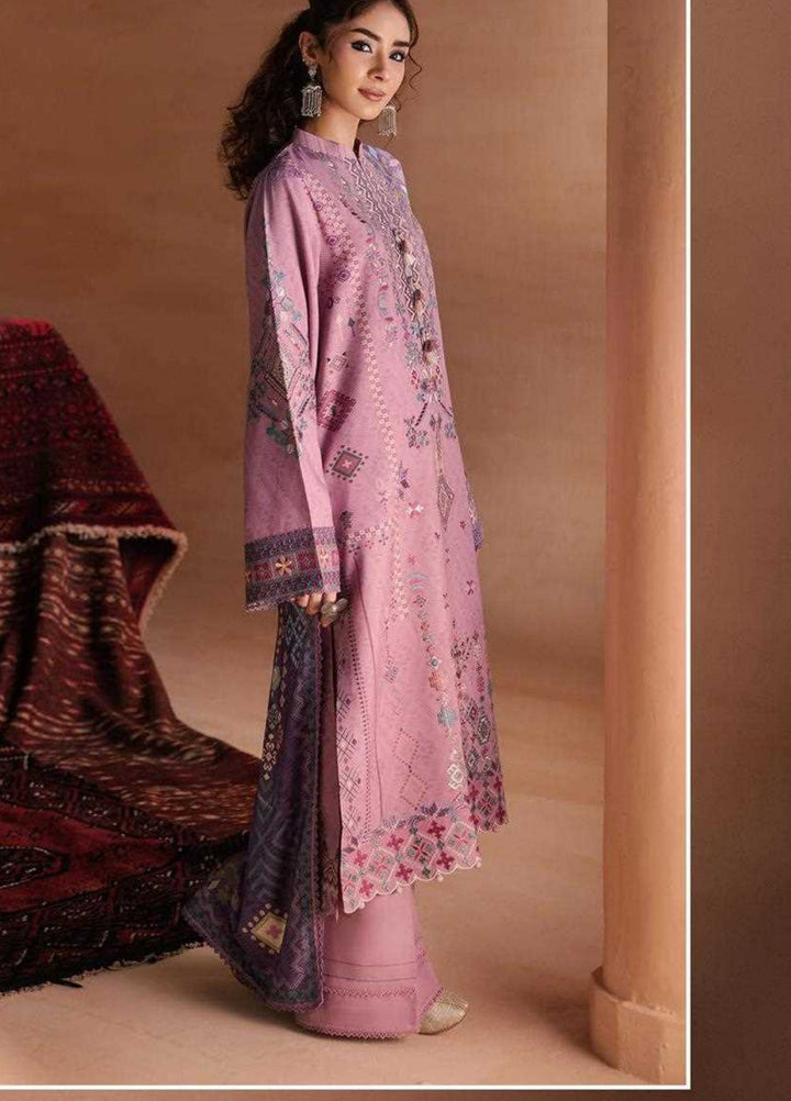 One Nation by Florent Unstitched Embroidered Viscose 3 Piece Suit FL26UON Elara - Casual Collection